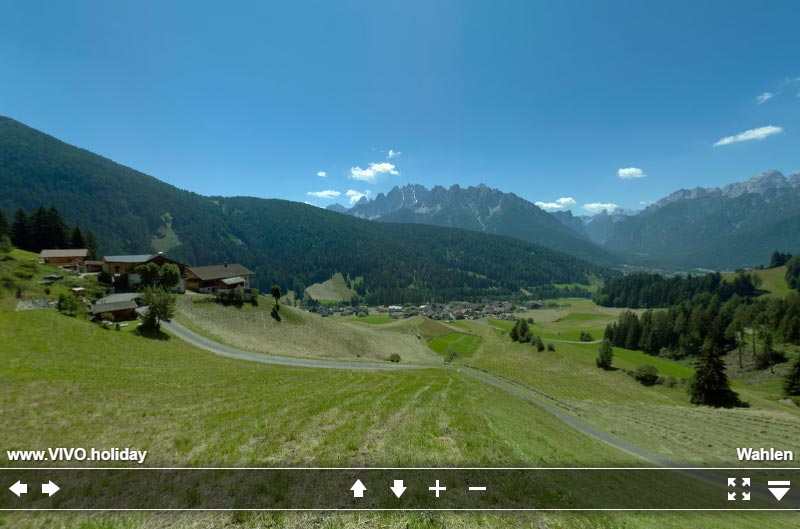 360 Grad Panorama von Wahlen